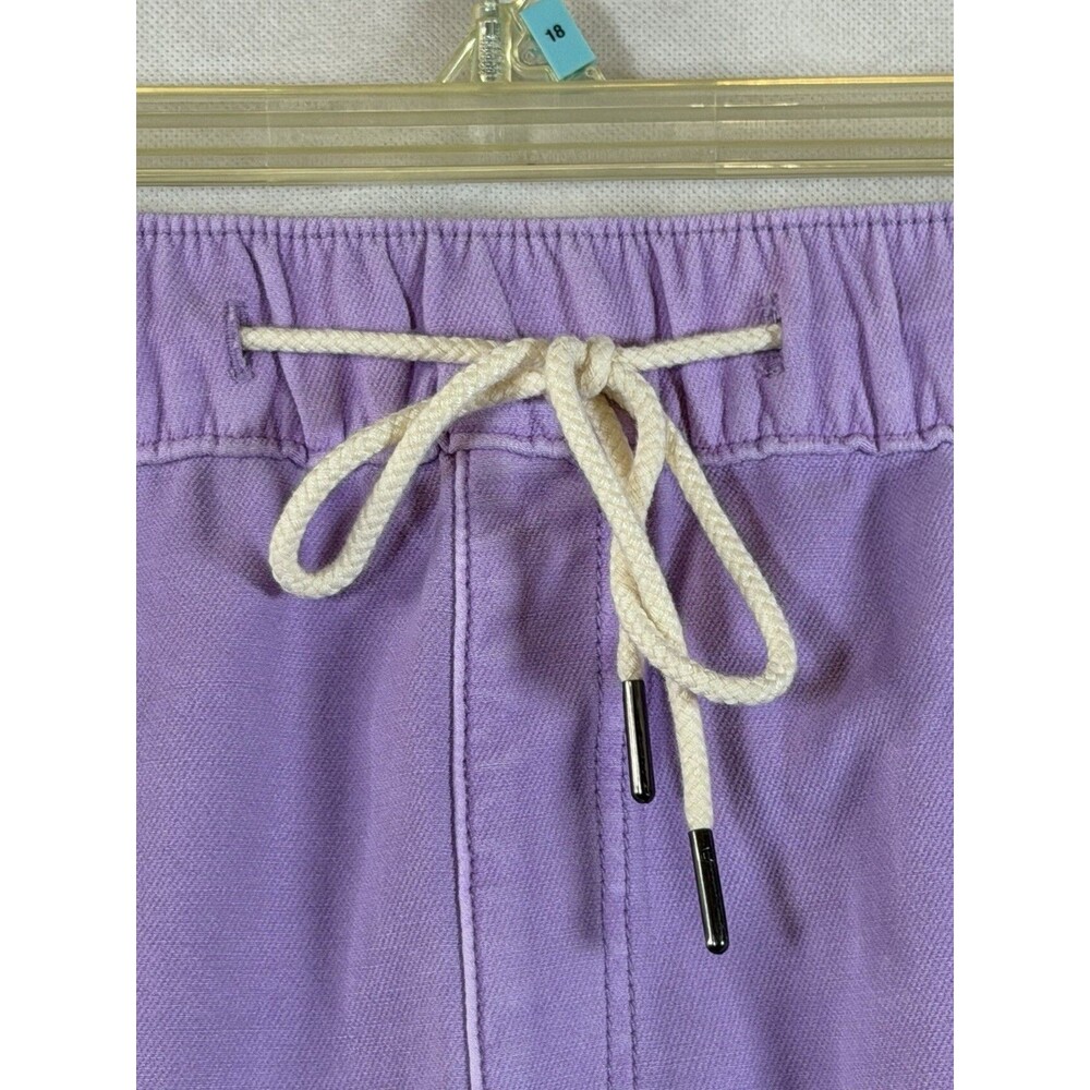 Lane Bryant Pull-On Knit Denim Shorts Women's Size 24 Purple High Rise NW 410672 - Picture 4 of 13